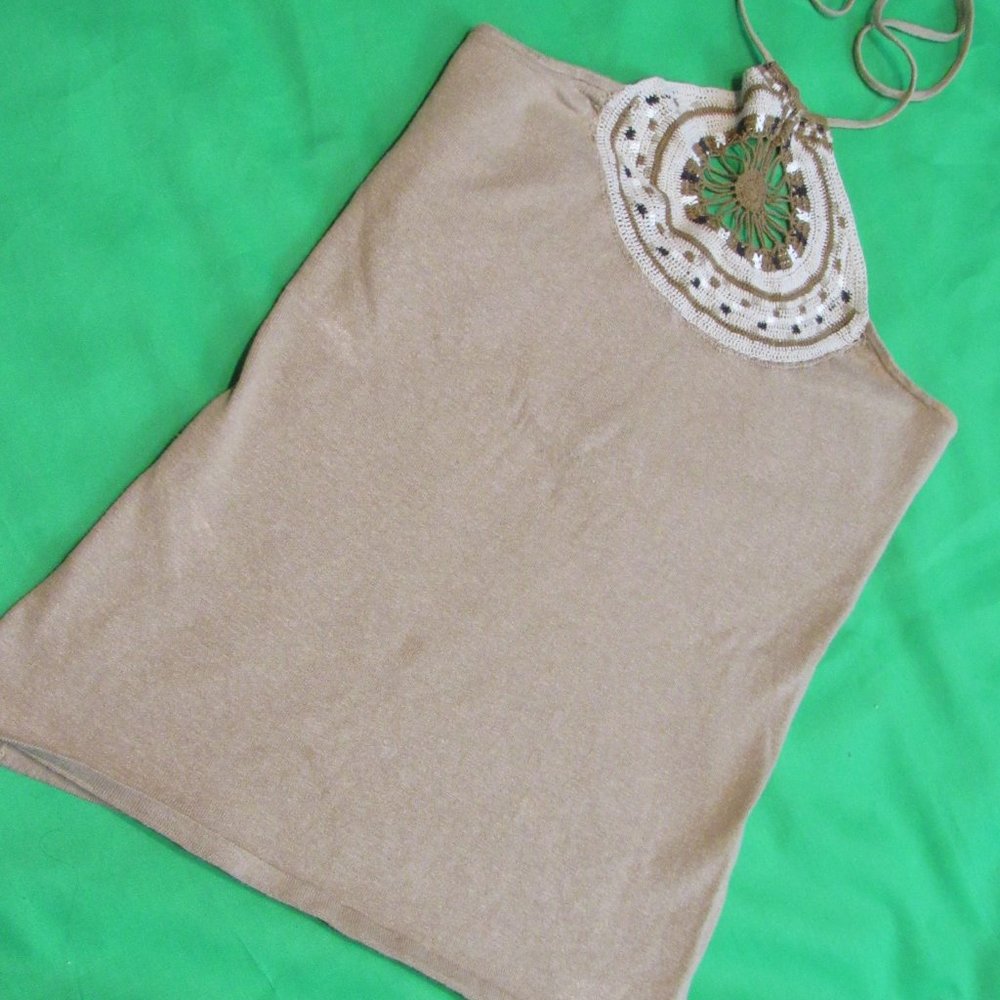 Banana Republic Knit Halter Sweater - Picture 1 of 6